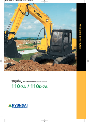 Crawler Excavators Hyundai R 110-7 A
