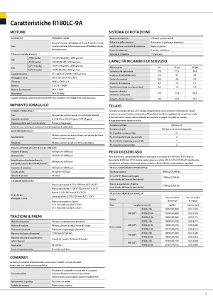 Crawler Excavators Hyundai R 180 LC-9 A
