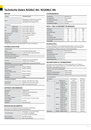Paletli ekskavatörler Hyundai R 220 LC-9 A