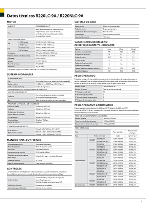 Crawler Excavators Hyundai R 220 LC-9 A