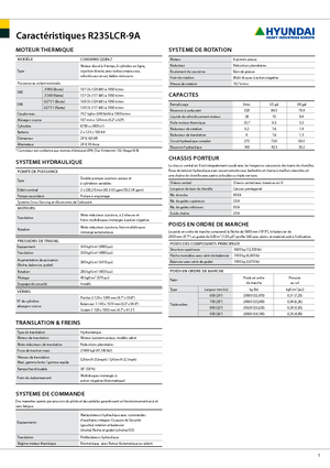 Paletli ekskavatörler Hyundai R 235 LCR-9 A