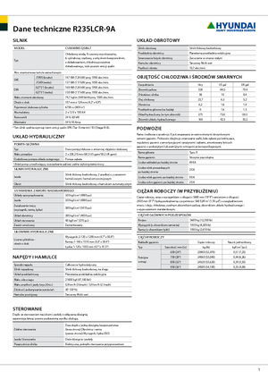 Paletli ekskavatörler Hyundai R 235 LCR-9 A