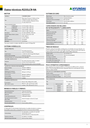 Crawler Excavators Hyundai R 235 LCR-9 A