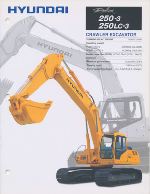 Crawler Excavators Hyundai R 250-3