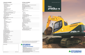 Crawler Excavators Hyundai R 250 LC 9