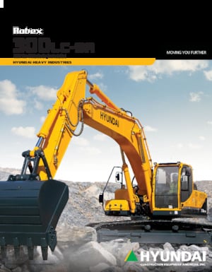 Crawler Excavators Hyundai R 300LC-9A