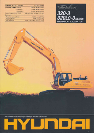 Crawler Excavators Hyundai R 320-3