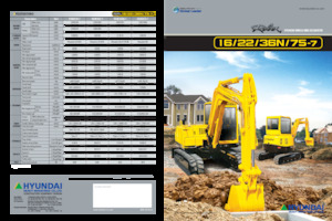 Mini Excavators Hyundai R 36N-7