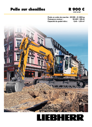 Crawler Excavators Liebherr R 900 C Litronic