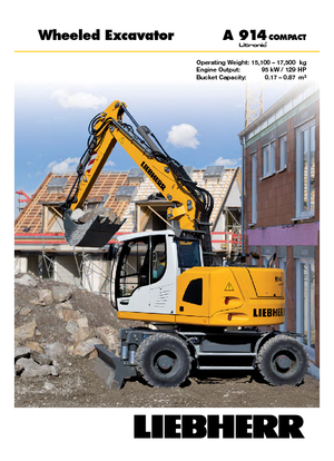 Crawler Excavators Liebherr R 914 Compact Litronic