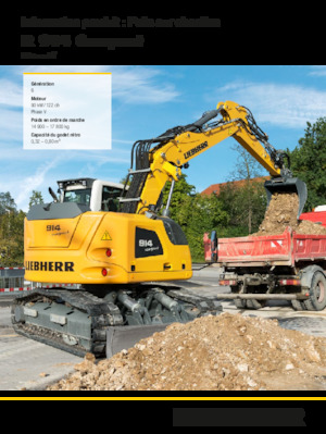 Crawler Excavators Liebherr R 914 Compact Litronic