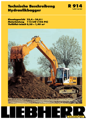 Crawler Excavators Liebherr R 914 Litronic HD-SL