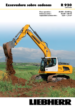Crawler Excavators Liebherr R 920