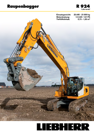 Crawler Excavators Liebherr R 924