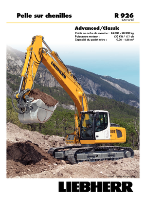 Crawler Excavators Liebherr R 926 Classic