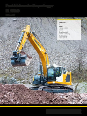 Crawler Excavators Liebherr R 930 Litronic