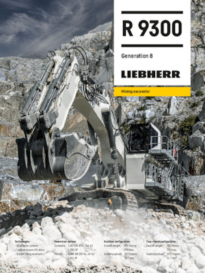 Crawler Excavators Liebherr R 9300 G8