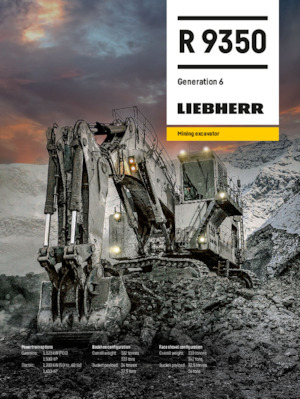 Crawler Excavators Liebherr R 9350 G6
