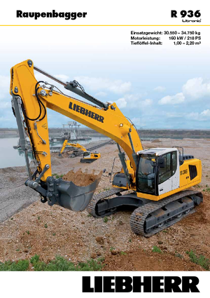 Crawler Excavators Liebherr R 936