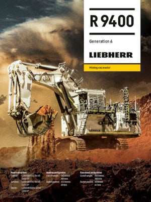 Crawler Excavators Liebherr R 9400 G6