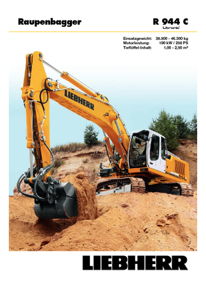 Crawler Excavators Liebherr R 944 C Litronic