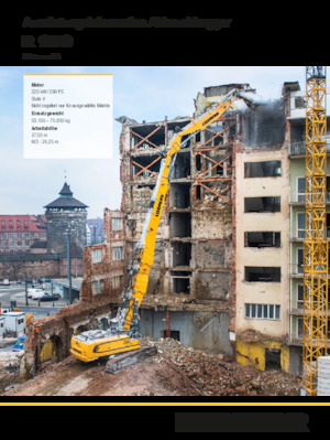 Paletli ekskavatörler Liebherr R 950 Demolition Litronic 