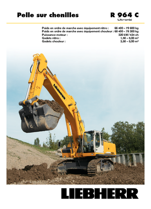 Crawler Excavators Liebherr R 964 C Litronic