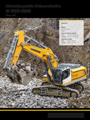 Paletli ekskavatörler Liebherr R 970 SME Litronic 