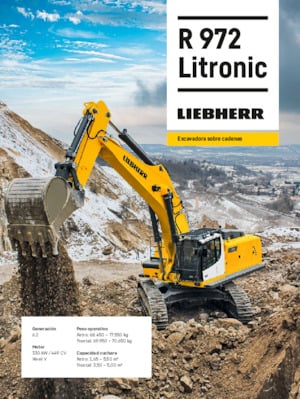 Crawler Excavators Liebherr R 972 Litronic 