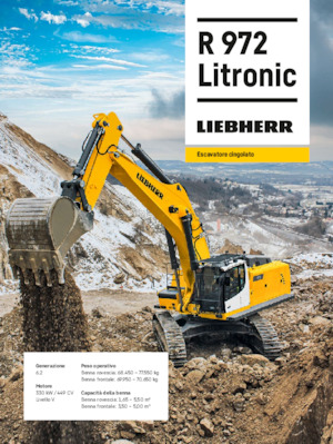 Crawler Excavators Liebherr R 972 Litronic 