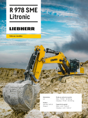 Crawler Excavators Liebherr R 978 SME Litronic 