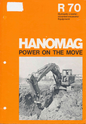 Crawler Excavators Hanomag R70