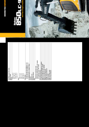 Crawler Excavators Hyundai R850LC-9