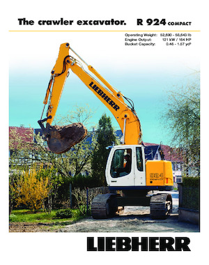 Crawler Excavators Liebherr R 924 
