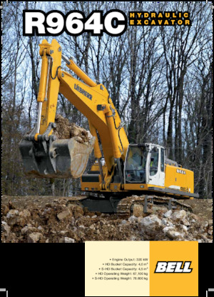 Crawler Excavators Bell R964C
