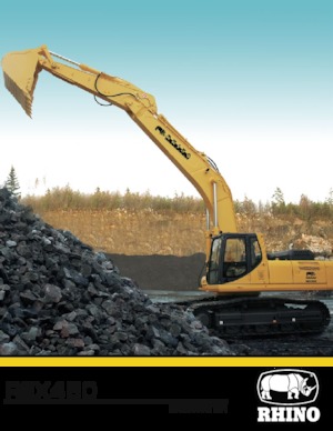 Crawler Excavators RHINO REX450