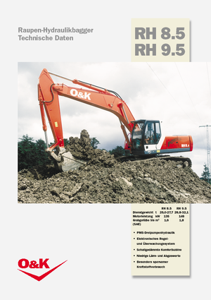 Crawler Excavators O&K RH 8.5