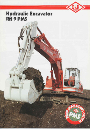 Crawler Excavators O&K RH 9 PMS-LC