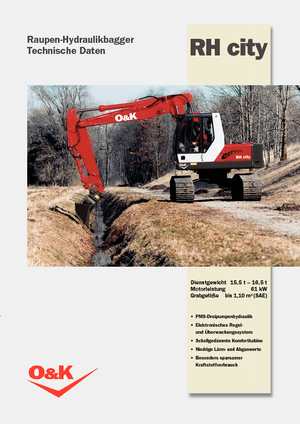 Crawler Excavators O&K RH City