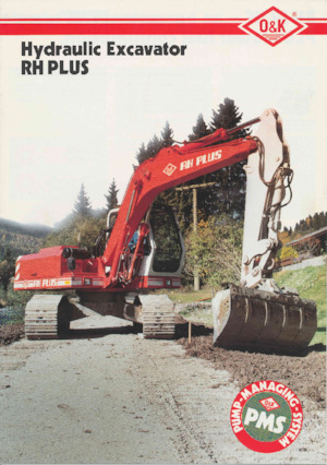 Paletli ekskavatörler O&K RH Plus