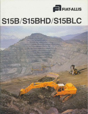Paletli ekskavatörler Fiatallis S15B