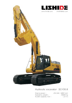 Crawler Excavators Lishide SC400.8