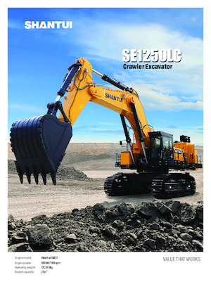Crawler Excavators Shantui SE1250LCW