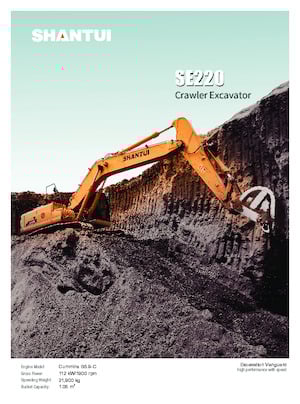 Crawler Excavators Shantui SE220 