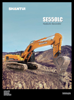 Crawler Excavators Shantui SE550LC 