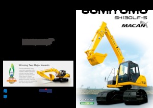 Crawler Excavators Sumitomo SH130LF-5 MACAN