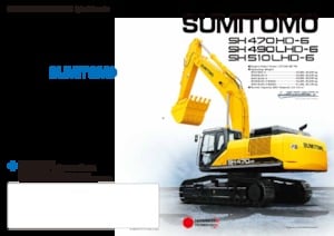 Crawler Excavators Sumitomo SH490LHD-6 MASS