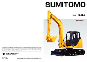 Crawler Excavators Sumitomo SH80-3B