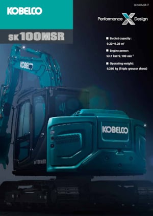 Crawler Excavators Kobelco SK 100 MSR 7