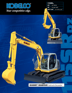 Crawler Excavators Kobelco SK 115 SR